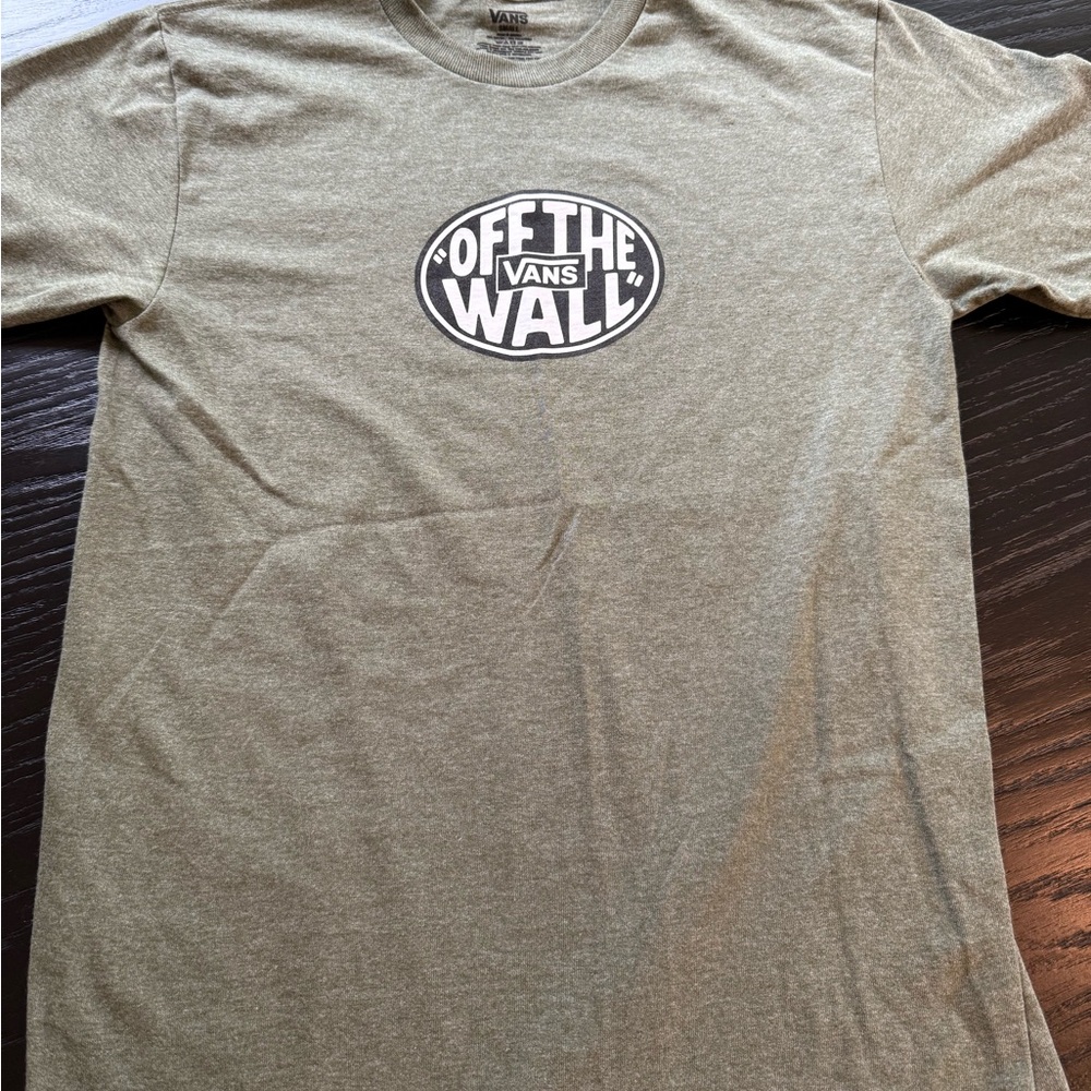 NWOT Vans Green Short Sleeve Tee Classic Style